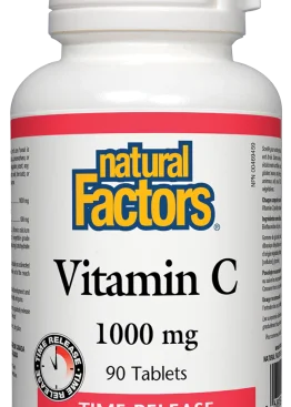 Natural Factors Vitamin C 1000mg Time Release 90tabs