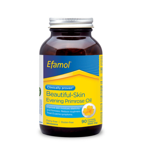 Efamol Beautiful-Skin Evening primrose oil; 90 capsules 1000 mg