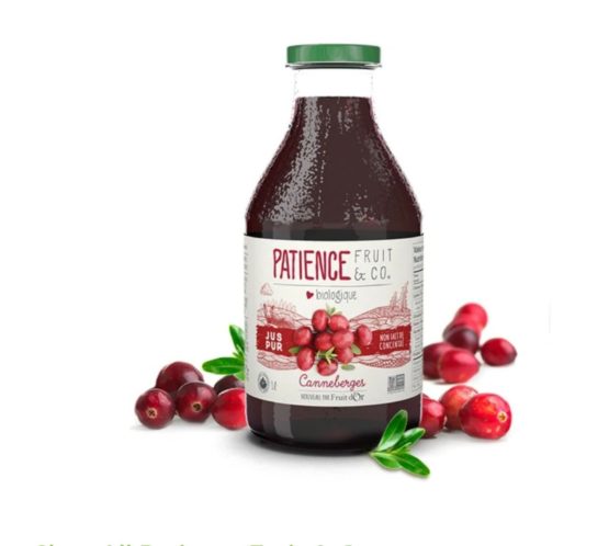 Patience Pure Cranberry Juice