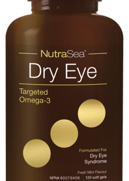 NutraSea Dry Eye Targeted Omega-3, Fresh Mint, 120 count