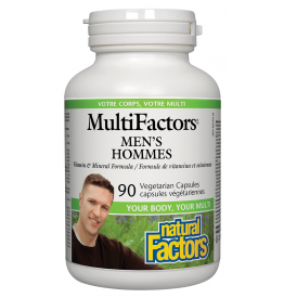 Natural Factors MultiFactors® Men's 90 Veggie Caps