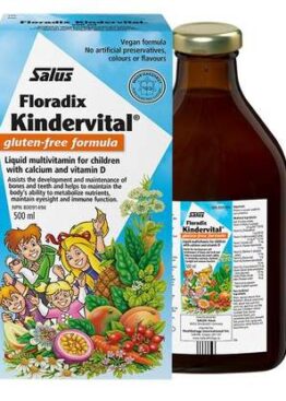 Salus Kindervital Children's Multivitamin Gluten Free Bonus Pack 500 ml +250 ml