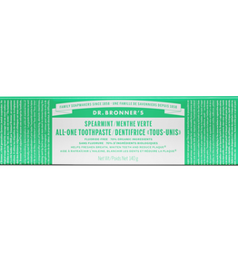 Dr. Bronner's Magic Soap Spearmint ALL-ONE Toothpaste
