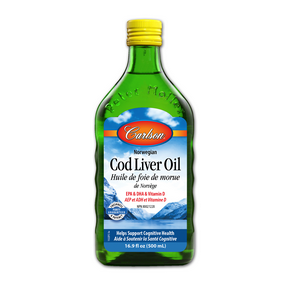 Carlson Laboratories Norwegian Cod Liver Oil Unflavoured 500 ml