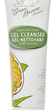 Green Beaver Company Sensitive Aloe Gel Cleanser, 120 Milliliters by Green Beaver Company