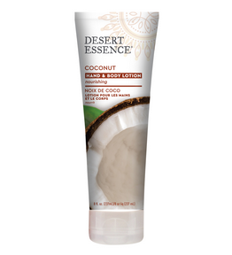 Desert Essence Coconut Hand & Body Lotion 237 ml