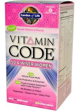 VITAMIN CODE Women 50 & Wiser (60 veg caps)