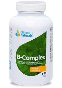 PLATINUM Naturals B-Complex (100 mg - 60 sgels)