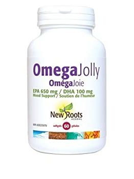 New Roots Herbal Omega Jolly 650 mg 60 Softgels