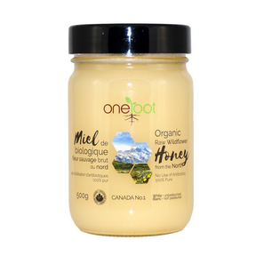 OneRoot Organic Raw Wildflower Honey 500 g