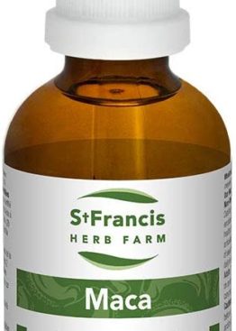 St Francis Herb Farm - Maca Root Herbal Tincture Extract – Stress Control, Sexual Health - 50 ml