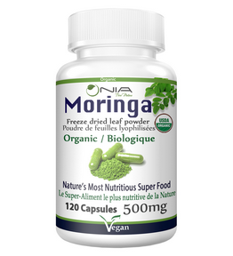 Nia Pure Nature Organic Moringa 500 mg 120 Capsules