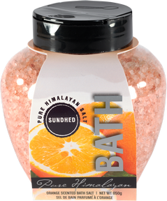 Sundhed Himalayan Bath Salt W. Orange Oil 850 g