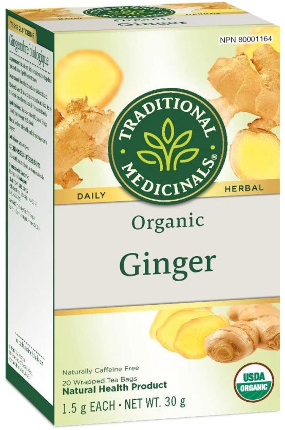 Traditional Medicinals Organic Ginger, 20 tea bags