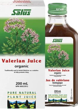 Salus Valerian Fresh Plant Juice | Natural Sleep Aid Promotes Deep Sleep and Anxiety Relief 200 ml