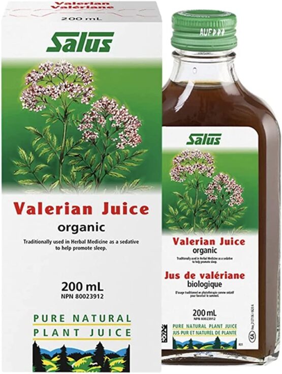 Salus Valerian Fresh Plant Juice | Natural Sleep Aid Promotes Deep Sleep and Anxiety Relief 200 ml