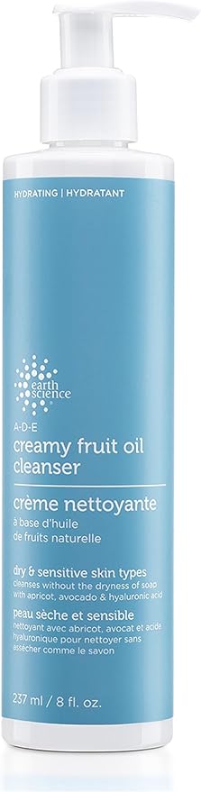 Earth Science A-D-E Creamy Cleanser Lotion, 237 Milliliters