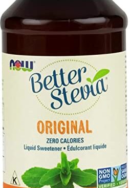 NOW Stevia Liquid, UNFLAVOURED, 237 ml.