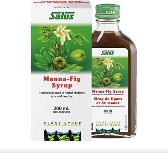 Salus Manna-Fig Syrup | Herbal Laxative for Occasional Constipation Relief 200 ml