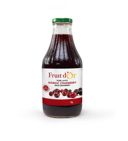 Patience Fruit & Co. Fruit d'Or Pure Cranberry Juice 1 L