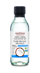 Nutiva Organic Liquid Coconut Oil 237 ml