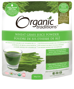 Organic Traditions Wheat Grass Juice Powder 150 g
