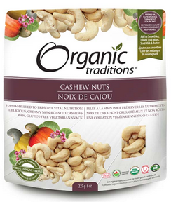 Organic Traditions Cashew Nuts, Raw 227 g