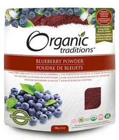 Organic Traditions Blueberry Powder, Cold Dried 100 g