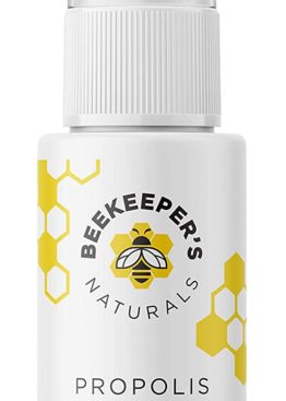 Beekeeper's Naturals Spray 95% Bee Propolis Extract-Natural Immune Support & Sore Throat Relief Antioxidants, Keto, Paleo, Gluten-Free