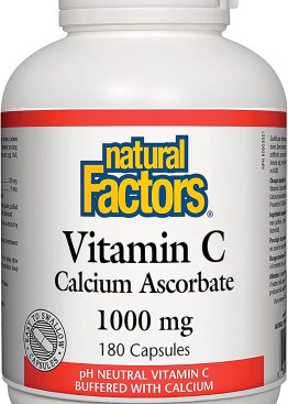 Natural Factors Vitamin C 1000 mg Time Release (180 Tablets)