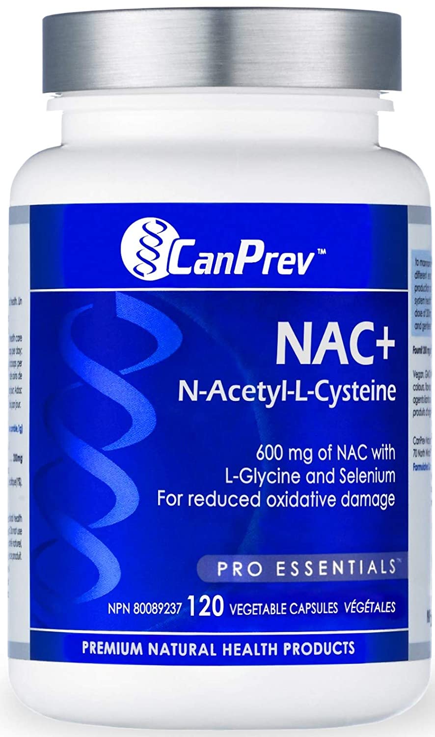 CanPrev NAC+ N Acetyl L Cysteine 20 v caps