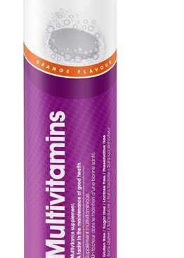 Nutrazul Multivitamin Effervescent Tablets - Orange 20’s | 20 Days Supply | Gluten Free, Sugar Free, Lactose Free & Preservative Free | Supports...