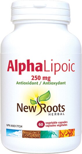 New Roots Alpha Lipoic 250 mg 60 Veg Capsules