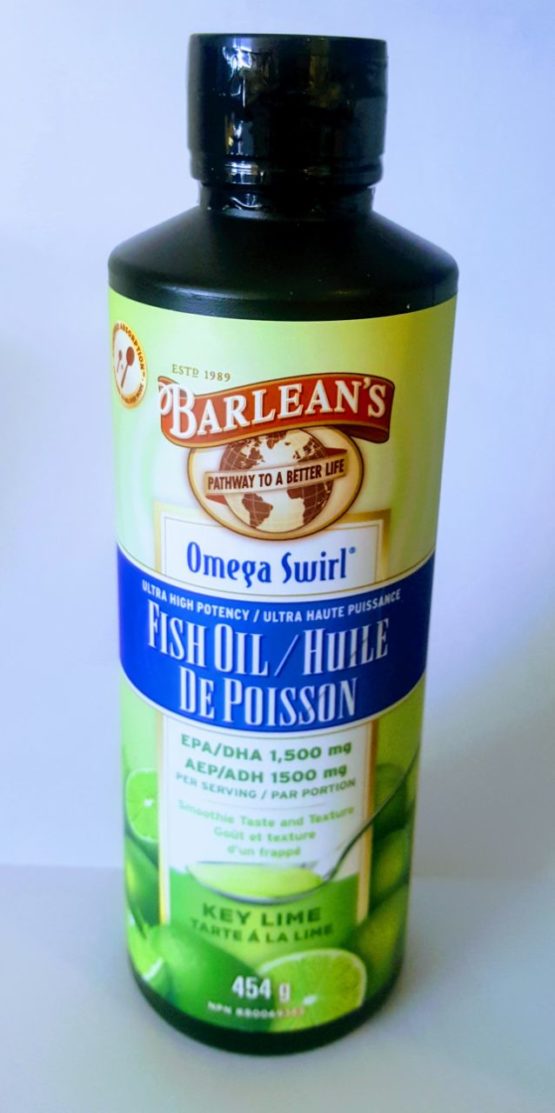 Barlean's Omega Swirl Ultra High Potency Citrus Sorbet 454 g