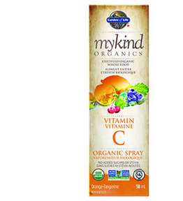 Garden of Life Mykind Vit C Spray Orange Tang