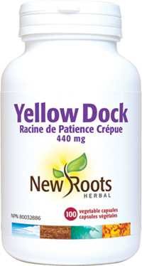 New Roots Yellow Dock 100 Vcaps