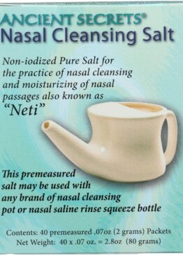Ancient Secrets Nasal Cleansing Salt Packet 40 ct
