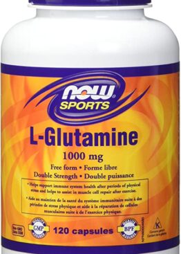 NOW - L-Glutamine 1000mg Free Form 120 Capsules