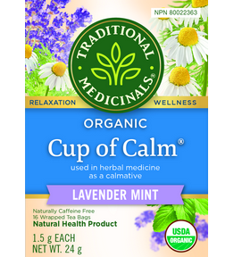 Traditional Medicinals Organic Cup Of Calm Tea