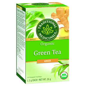 Traditional Medicinals Organic Green Tea Ginger
