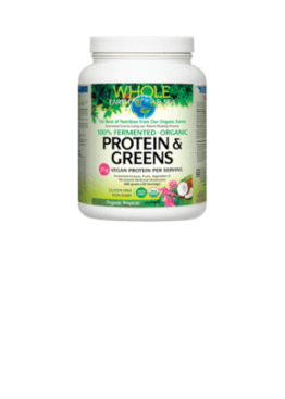 Whole Earth and Sea Fermented Organic Protein and Greens Organic Tropical 660 g