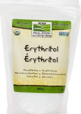 NOW Organic Erythritol 454 g