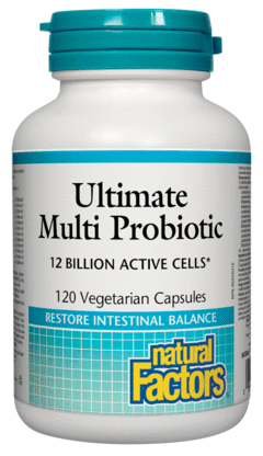 Natural Factors Ultimate Multi Probiotic 120 Capsules