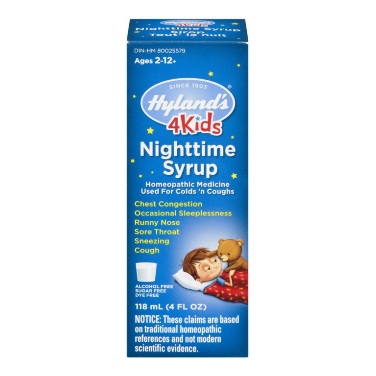 Hyland’s Nighttime Cold’n Cough 4 Kids 4 fl oz Good Nature Health Foods