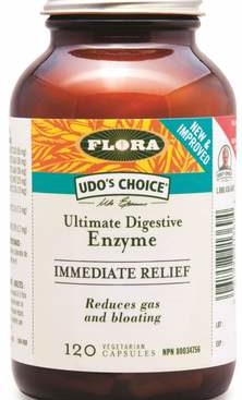 Flora Immediate Relief Enzymes 120 Capsules