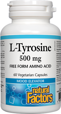 Natural Factors L-Tyrosine 500 mg 60 capsules