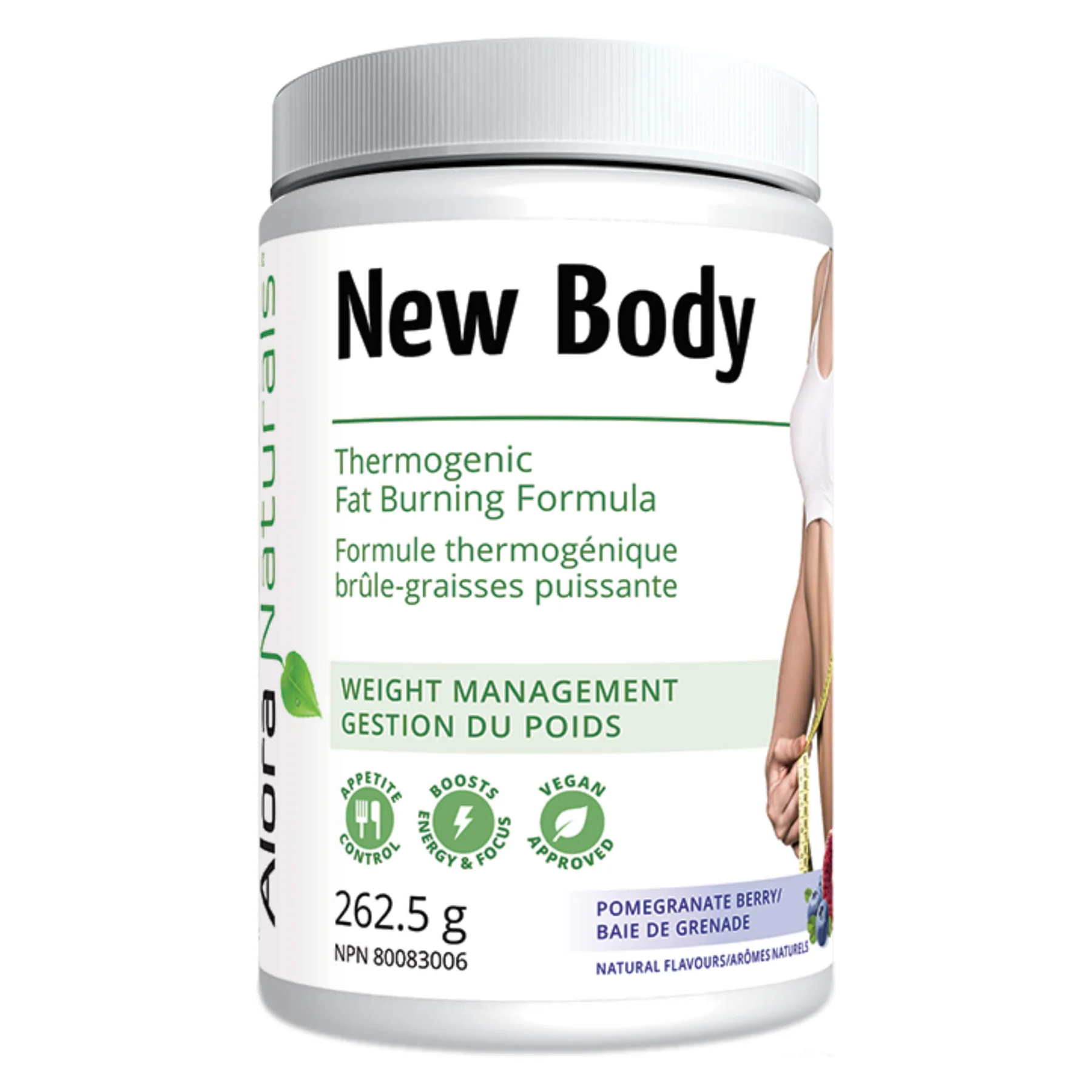 Alora Naturals New Body Pomegranate Berry 262.5g