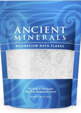 Ancient Minerals Magnesium Bath Flakes 1.65 Lb _ 750 g