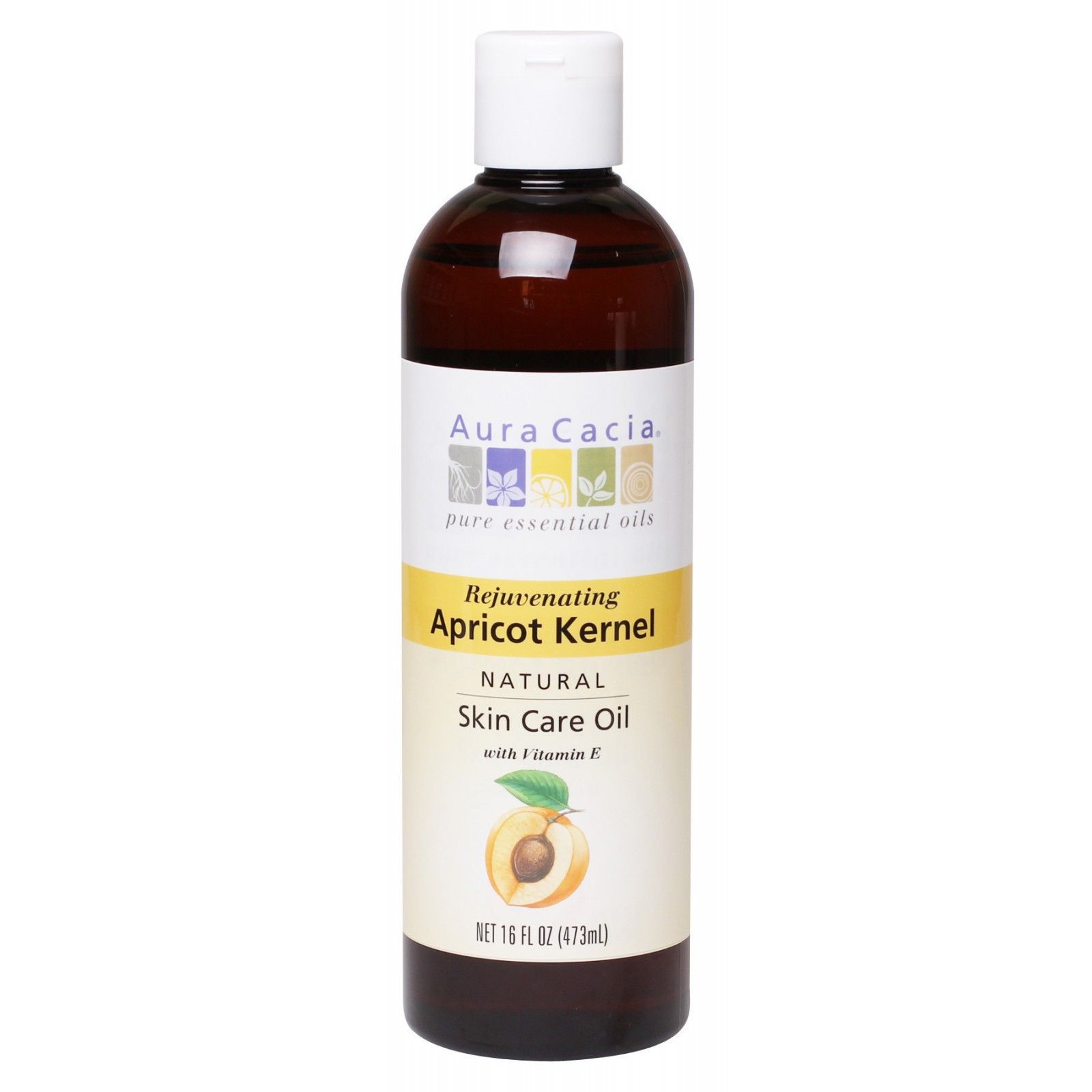Aura Cacia Apricot Kernel Pure Skin Care Oil 473 ml