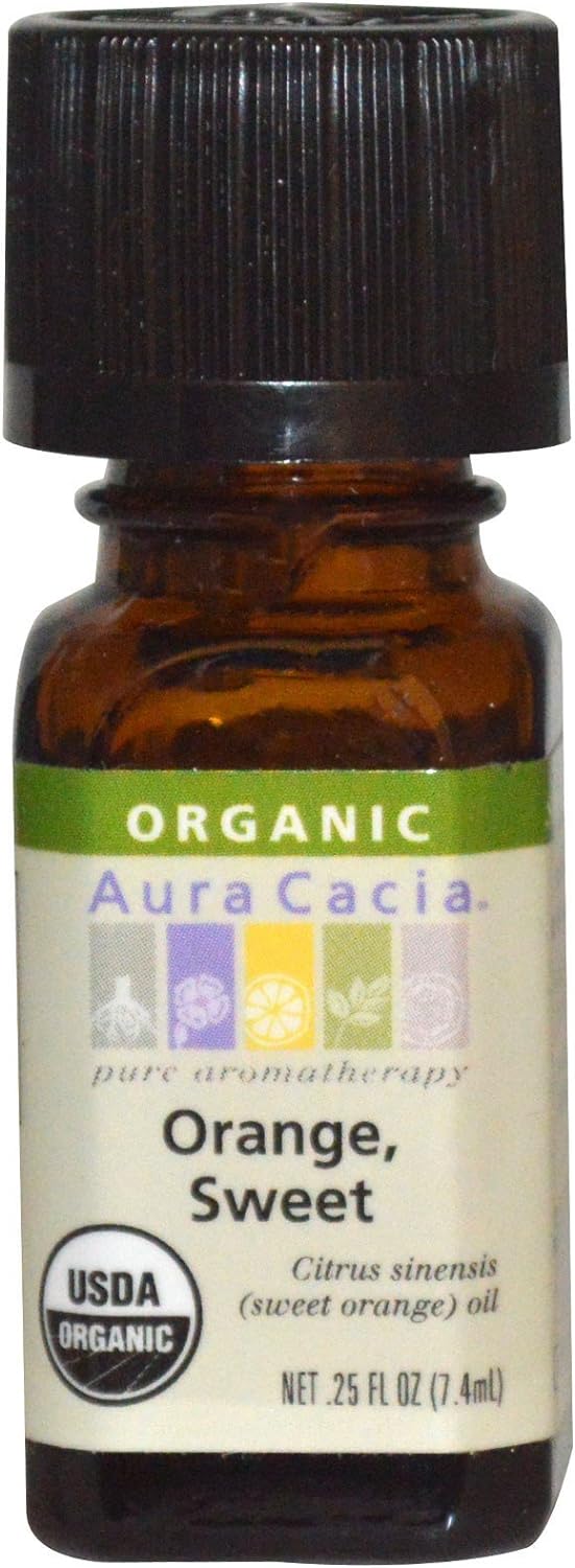Aura Cacia Orange, Sweet Organic 7.4 ML